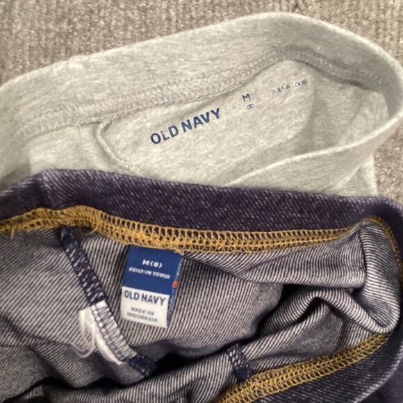 Set of 6 Old Navy Leggings, tappered leg, Size M (8) - Picture 4 of 4